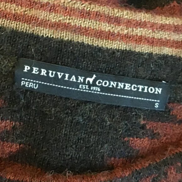 Peruvian Connection Left Bank Knit Sweater Jacket - Picture 10 of 11